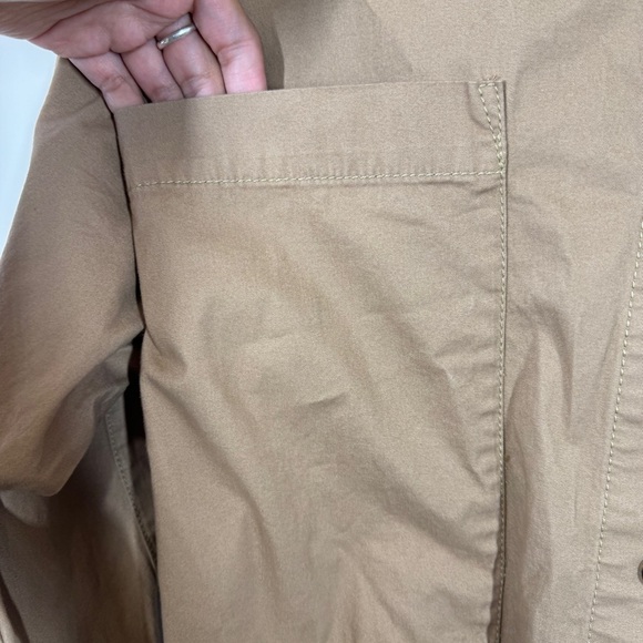 Abercrombie & Fitch Nicole Benefield Brown Utility Jumpsuit Size Large - Picture 5 of 15